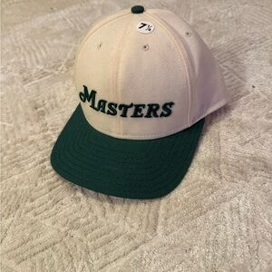 *NWT* Masters 1997 Green and Cream Hat 7 1/4